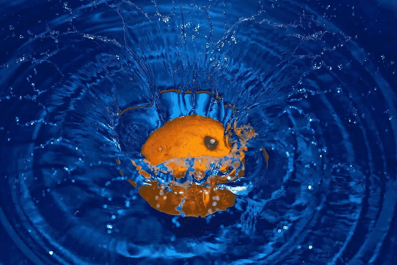 Het onder water houden van emoties