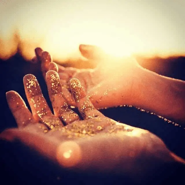 Spirituele gave in handen hebben